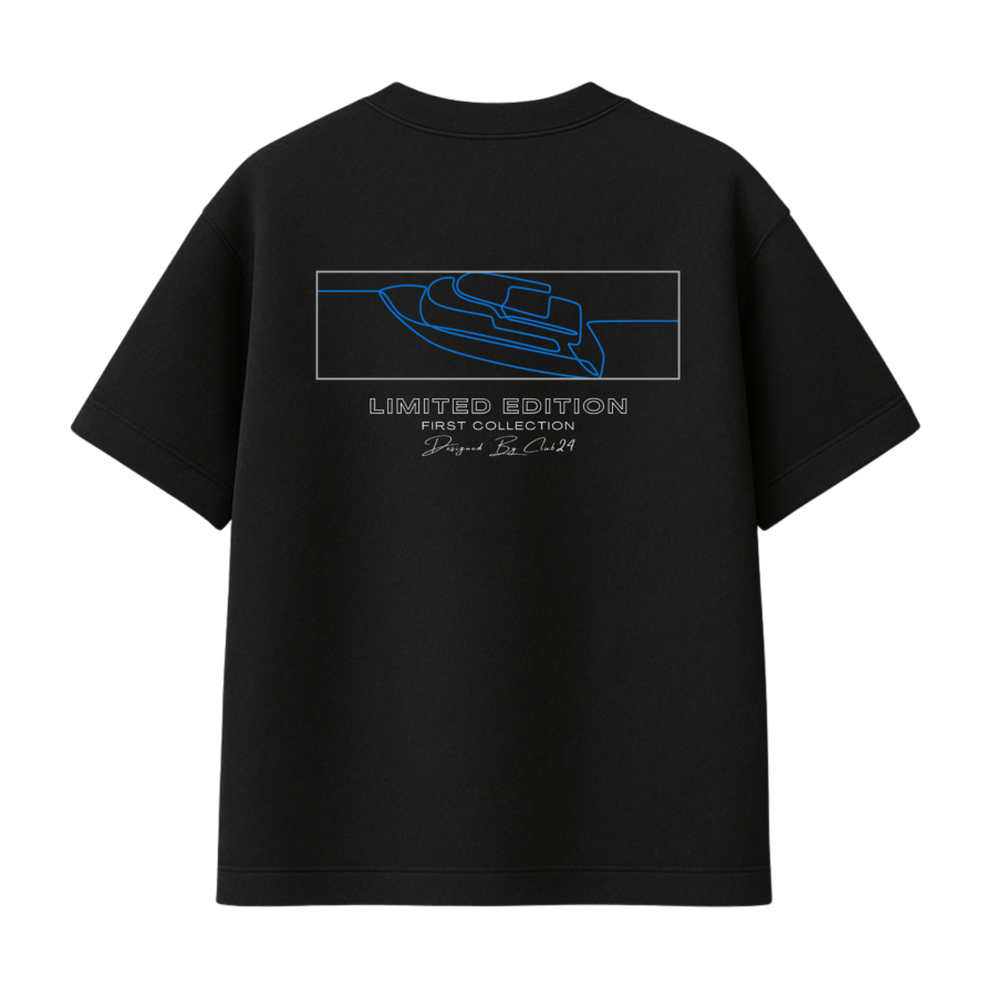 Black Boat Tee